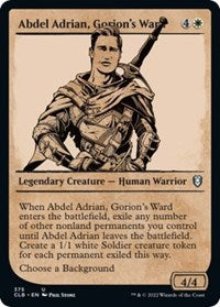 Abdel Adrian Gorions Ward Showcase (375) - Commander Legends: Battle for Baldur's Gate