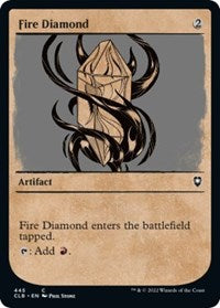 Fire Diamond Showcase (445) - Commander Legends: Battle for Baldur's Gate