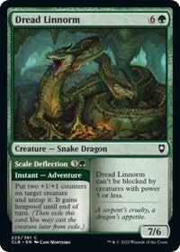 Dread Linnorm (225) - Commander Legends: Battle for Baldur's Gate