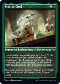 Master Chef Foil Etched (519) - Commander Legends: Battle for Baldur's Gate