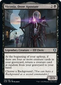 Viconia Drow Apostate (156) - Commander Legends: Battle for Baldur's Gate