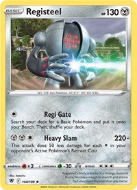 Registeel (108/189) - SWSH10: Astral Radiance