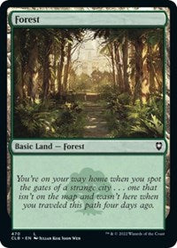 Forest 470 (470) - Commander Legends: Battle for Baldur's Gate