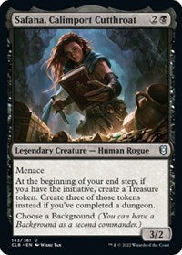 Safana Calimport Cutthroat (143) - Commander Legends: Battle for Baldur's Gate