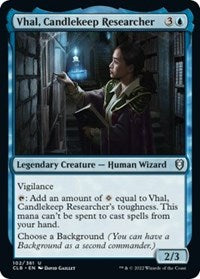 Vhal Candlekeep Researcher (102) - Commander Legends: Battle for Baldur's Gate