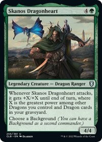 Skanos Dragonheart (255) - Commander Legends: Battle for Baldur's Gate