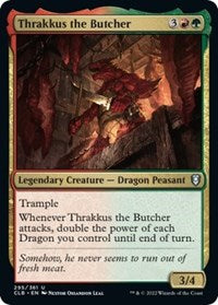 Thrakkus the Butcher (295) - Commander Legends: Battle for Baldur's Gate