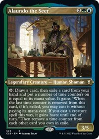 Alaundo the Seer Foil Etched (523) - Commander Legends: Battle for Baldur's Gate