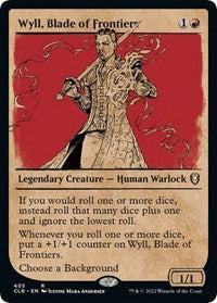 Wyll Blade of Frontiers Showcase (405) - Commander Legends: Battle for Baldur's Gate