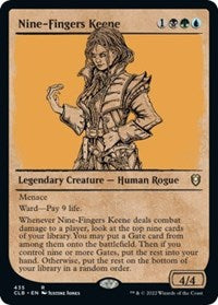Nine Fingers Keene Showcase (435) - Commander Legends: Battle for Baldur's Gate