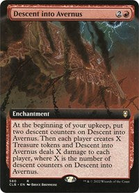 Descent into Avernus Extended Art (580) - Commander Legends: Battle for Baldur's Gate
