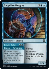 Sapphire Dragon (94) - Commander Legends: Battle for Baldur's Gate