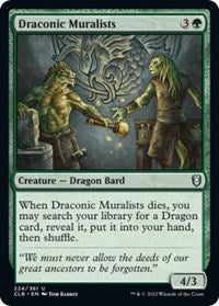 Draconic Muralists (224) - Commander Legends: Battle for Baldur's Gate