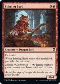 Stirring Bard (195) - Commander Legends: Battle for Baldur's Gate