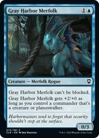 Gray Harbor Merfolk (75) - Commander Legends: Battle for Baldur's Gate