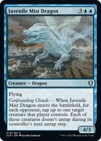 Juvenile Mist Dragon (79) - Commander Legends: Battle for Baldur's Gate