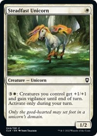 Steadfast Unicorn (44) - Commander Legends: Battle for Baldur's Gate