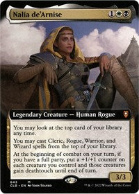 Nalia deArnise Extended Art (643) - Commander Legends: Battle for Baldur's Gate