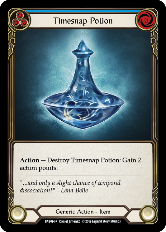 Timesnap Potion [FAB014-P] (Promo)  1st Edition Cold Foil