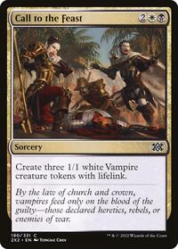 Call to the Feast (190) - Double Masters 2022