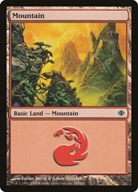 Mountain 245 (245) - Shards of Alara