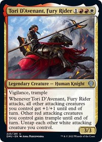 Tori DAvenant Fury Rider (223) - Dominaria United