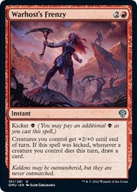 Warhosts Frenzy (151) - Dominaria United
