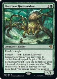 Llanowar Greenwidow (169) - Dominaria United