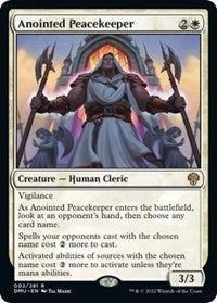 Anointed Peacekeeper (2) - Dominaria United