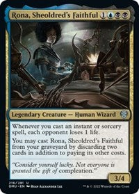 Rona Sheoldreds Faithful (216) - Dominaria United
