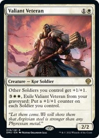 Valiant Veteran (38) - Dominaria United