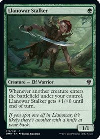 Llanowar Stalker (171) - Dominaria United