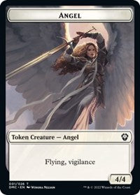 Angel Token (1) - Commander: Dominaria United