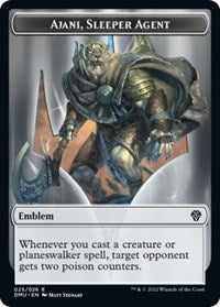 Emblem Ajani Sleeper Agent (25) - Dominaria United