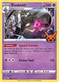 Dusknoir (062/172) - Trick or Trade BOOster Bundle