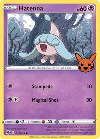 Hatenna (018/073) - Trick or Trade BOOster Bundle