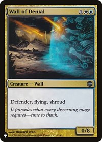 Wall of Denial (16/145) - The List Reprints