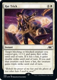 Hat Trick Galaxy Foil (299) - Unfinity