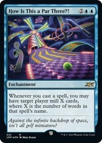 How Is This a Par Three Galaxy Foil (335) - Unfinity