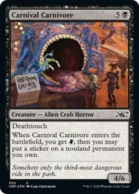 Carnival Carnivore Galaxy Foil (354) - Unfinity