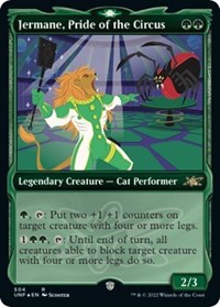 Jermane Pride of the Circus Showcase Galaxy Foil (504) - Unfinity
