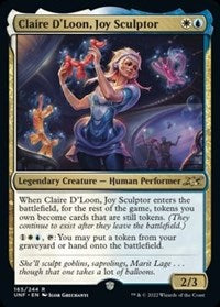 Claire DLoon Joy Sculptor (165) - Unfinity