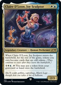 Claire DLoon Joy Sculptor Galaxy Foil (451) - Unfinity