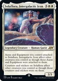 Solaflora Intergalactic Icon Galaxy Foil (313) - Unfinity