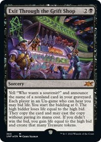 Exit Through the Grift Shop Galaxy Foil (360) - Unfinity