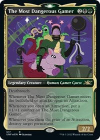 The Most Dangerous Gamer Showcase Galaxy Foil (517) - Unfinity