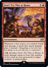 Dont Try This at Home Galaxy Foil (391) - Unfinity