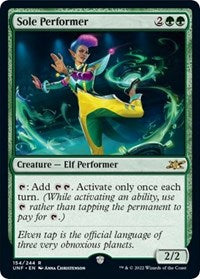 Sole Performer (154) - Unfinity