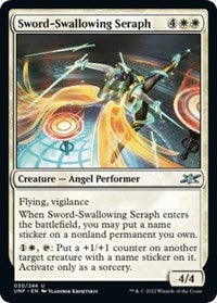 Sword Swallowing Seraph (30) - Unfinity