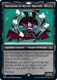 Nocturno of Myras Marvels Showcase Galaxy Foil (499) - Unfinity